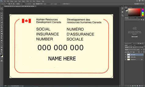 Check spelling or type a new query. Canadian SIN card PSD Template » learn all kind of hacking