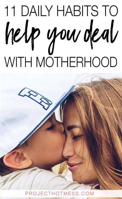 Motherhood Can Be Hard Exhausting Isolating And Relentless But You Can Create Daily Habits To