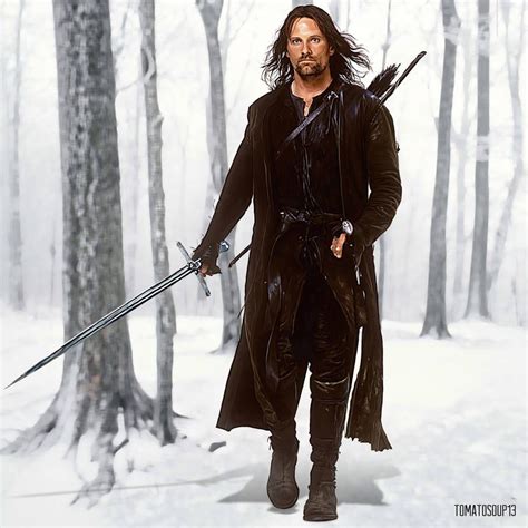 Lord Of The Rings Aragorn Viggo Mortensen By Https Deviantart Com Tomatosoup On