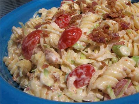 BLT Macaroni Salad 99easyrecipes