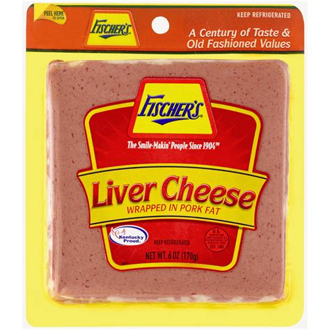 Fischers Liver Cheese 6 Oz Lunch Meat Meijer Grocery Pharmacy