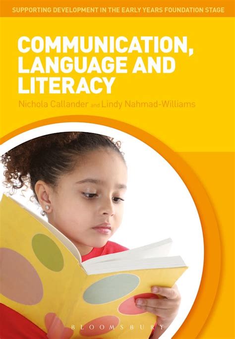 communication language and literacy supporting development in the early years foundation