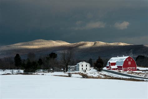Vermont Winter Landscape Photograph By Chris Crothers Fine Art America