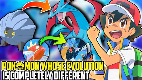 Top 20 Pokemon Whose Evolution Is Completely Different🤯top Pokemon