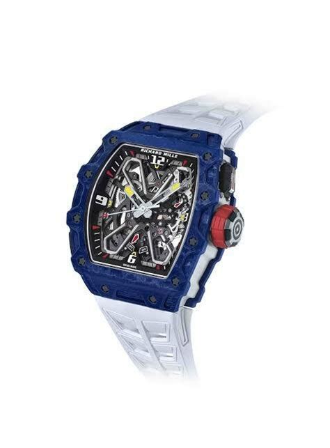 Richard Mille Rm 35 03 Rafa Blue Carbon In London England United