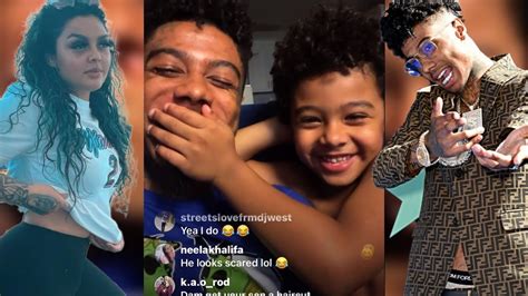 Blueface Talks To His Son After He Found His D Pictures Youtube