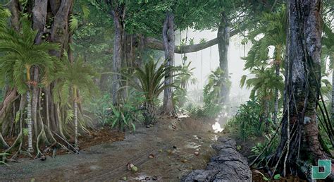 Tropical Jungle In Environments Ue Marketplace