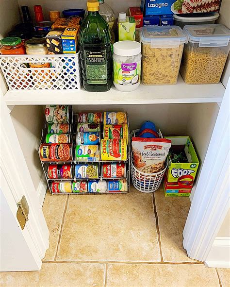 Small Pantry Organization Ideas Pantry Makeover In 2021 Small