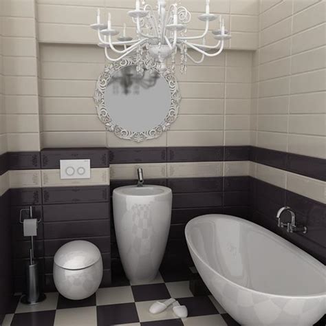 This modern small bathroom has a simple design, with a white ceiling, white countertops, and dark brown walls to give it the perfect design of your choice. Small Bathroom Design Trends and Ideas for Modern Bathroom ...