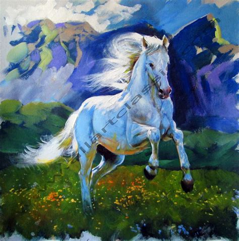 Painting From Photo Fresh Awesome Colorful Landscape Artists Horse