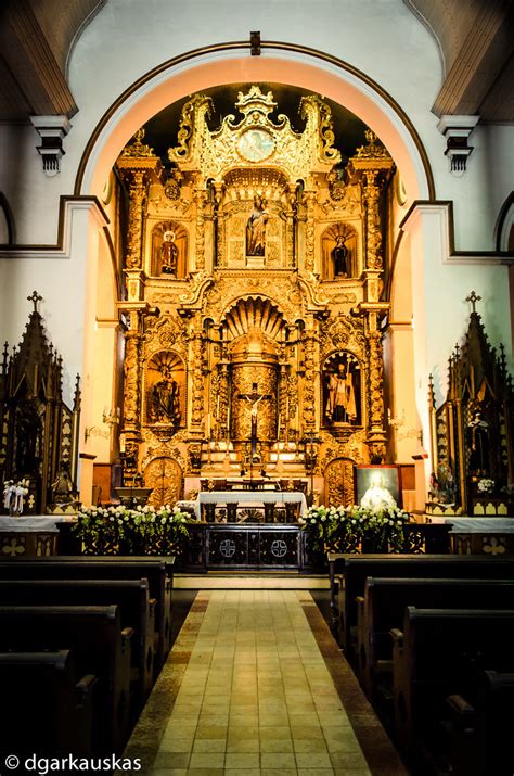 El Altar De Oro De La Iglesia San José Panama Citypanama Flickr