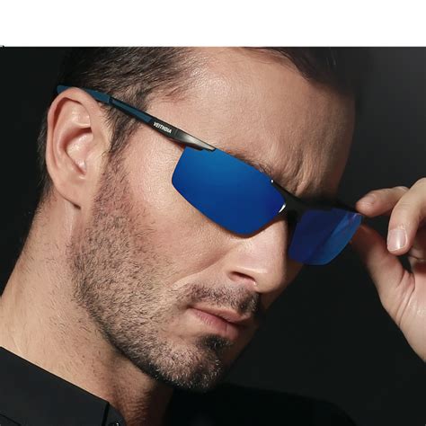 men s polarized and coated mirror sunglasses