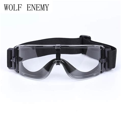 X800 Military Goggles Ballistic Lenses Tactical Bulletproof Army Sunglasses Paintball Airsoft