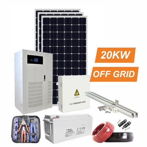 Kw Off Grid Home Use V V Electric Solar Energy Systems China