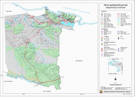 Peta Papua Peta Kab Jayapura
