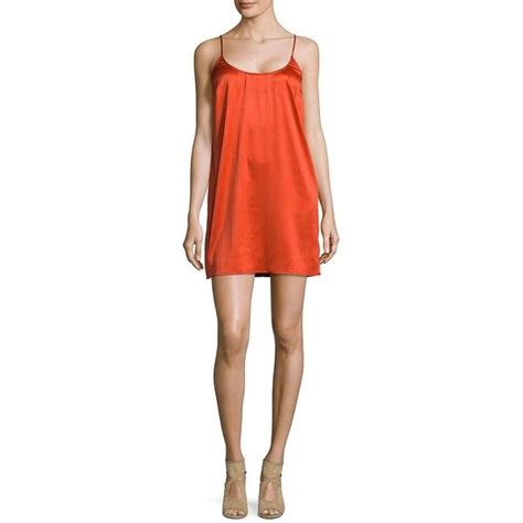 French Connection Womens Afia Crinkle Slip Dress 98 Liked On