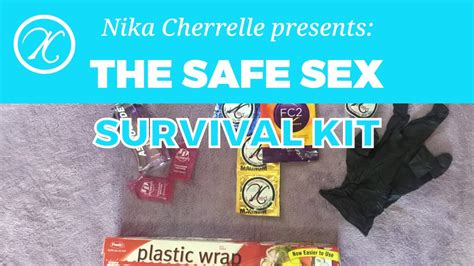 Safe Sex Survival Kit Youtube
