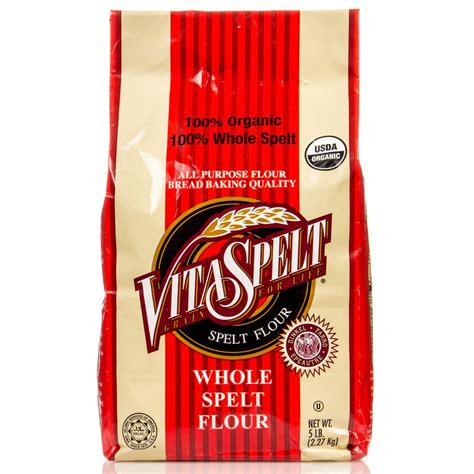 Vita Spelt Spelt Flour Whole Wheat Organic Azure Standard