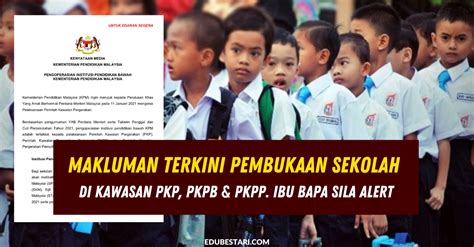 Senarai sekolah, tadika, sabk, ipis dan tahfiz negeri. Makluman Terkini Pembukaan Sekolah Di Kawasan PKP, PKPB ...