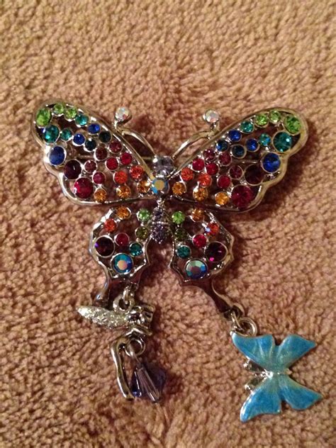 Kirks Folly Rainbow Butterfly Fairy Pin Kirks Folly Jewelry Kirks
