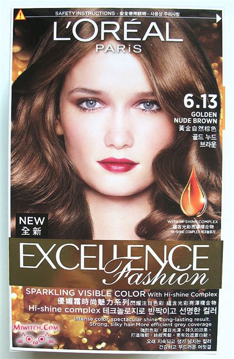 Review L Oreal Paris Excellence Fashion Golden Nude Brown My XXX Hot Girl