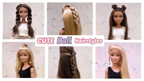 18 Neat Easy Barbie Hairstyles Step By