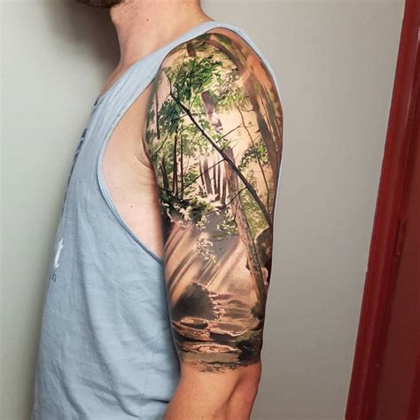 Top More Than Forest Tattoo On Arm In Coedo Com Vn
