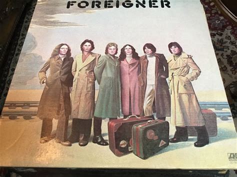 Foreigner Self Titled Original 1977 Vinyl Lp Atlantic Records Lyric