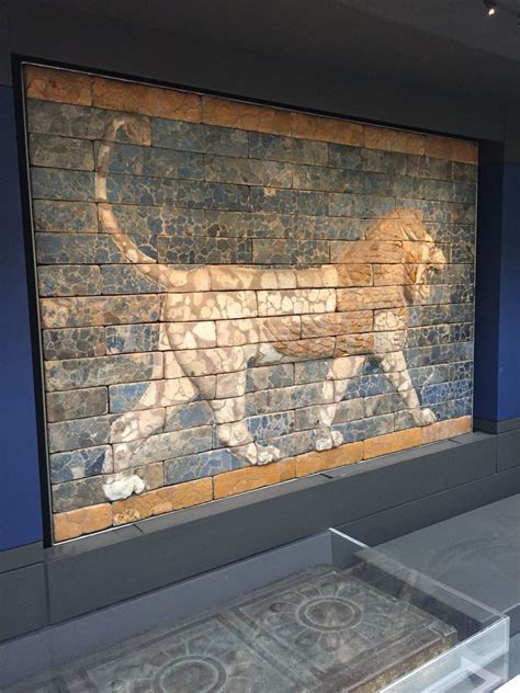 The Lion At Nebuchadnezzars Ishtar Gate Babylon Photo Taken At The