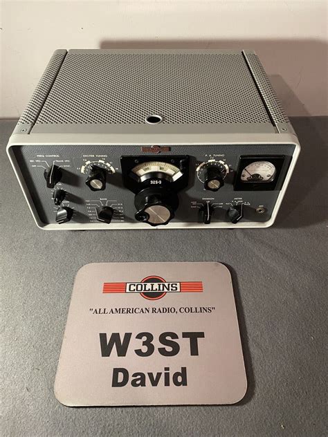 W3st Collins 32s 3 Transmitter In Clean Collectors Condition Works