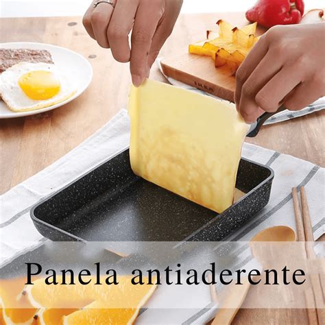 Frigideira Antiaderente E Antiderrapante Tamagoyaki Pan X Cm Hachi