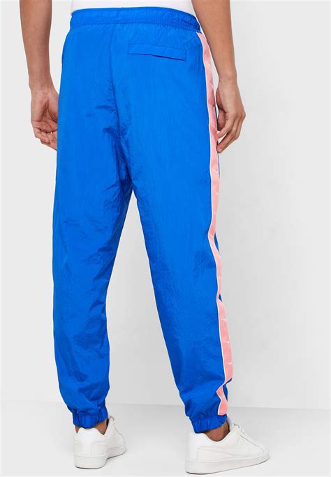 Buy Nike Blue Swoosh Sweatpants For Men In Mena Worldwide