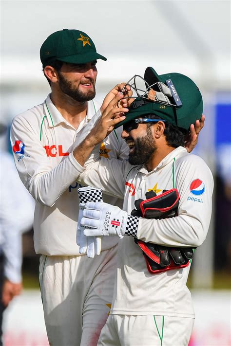 Shaheen Shah Afridi And Mohammad Rizwan Share A Light Moment In The
