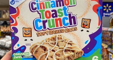 Cinnamon Toast Crunch Soft Baked Bars Are Perfect For Breakfast On The Go