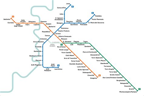 Rome Metro Map Pdf