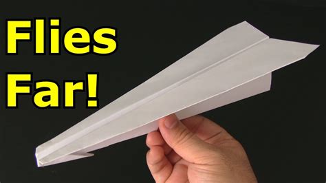 How To Make A Paper Airplane That Flies Far Step By Step How To Make