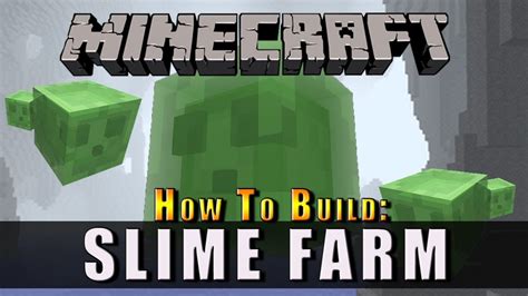 Minecraft :: How To Build :: Slime Farm :: Xbox, Playstation + PC - YouTube