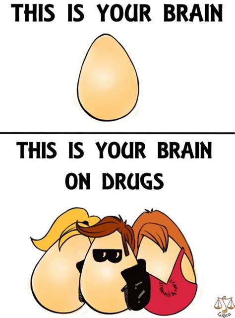 Cartoon This Is Your Brain On Drugs Blogs