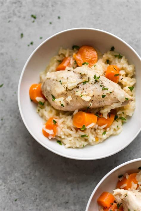 Set the instant pot to saute function. Instant Pot Chicken and Rice • Salt & Lavender