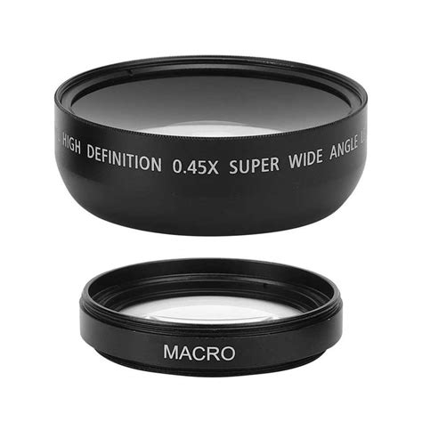 Advanced 49mm 045x Wide Angle Macro Lens Fit For All 49mm Diameter