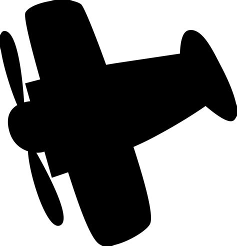 Clipart Airplane Silhouette