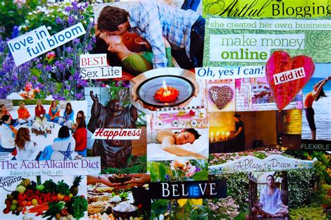 Project 1 A Vision Board Moving Forward Beautiful Vision Boards