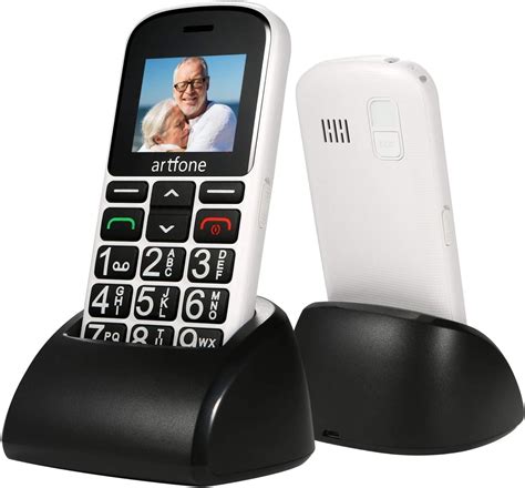 Artfone Big Button Mobile Phone For Elderly Cs188 Unlocked Senior Sim