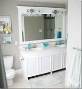 Pictures of Diy Framing Bathroom Mirror