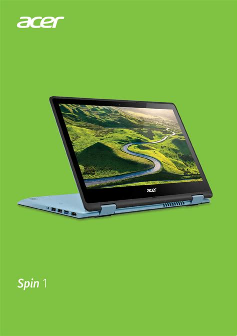 Handleiding Acer Spin 1 Sp113 31 Pagina 1 Van 80 Nederlands