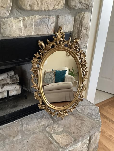 Vintage Gold Ornate Large Mirror DART Mirror 31 Mirror | Etsy | Large mirror, Mirror, Ornate