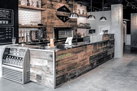 The Cold Pressery With Healthy And Raw Inspired Interior Environment