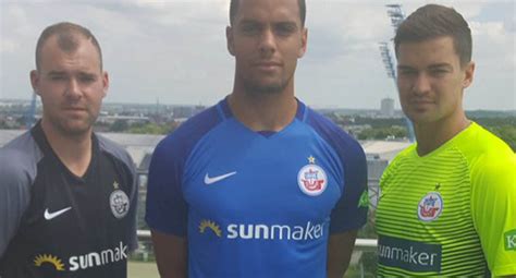 Latest hansa rostock results, live scores, news, rumours and gossip from sports mole. FC Hansa Rostock 17-18 Home, Away & Third Kits Released - Footy Headlines