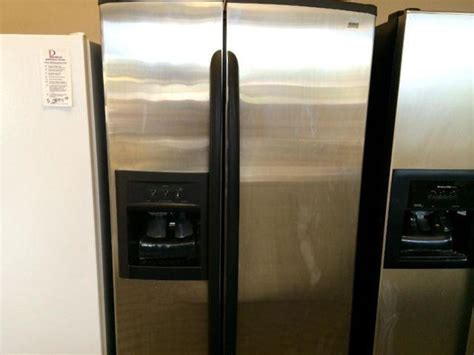 Kenmore Elite Stainless Side By Side Refrigerator Used For Sale In