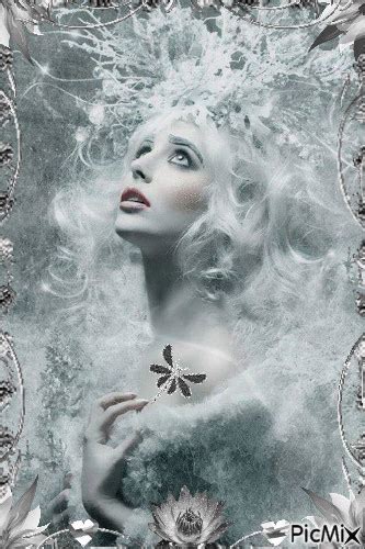 Winter Solstice Snow Queen Ice Queen Fantasy Make Up Fantasy World